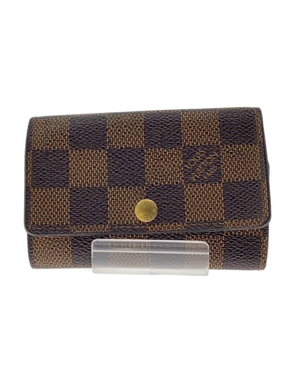LOUIS VUITTON Multicles Ebene Brown Check